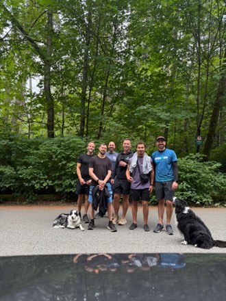 The group at the trailhead